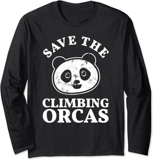 Climbing Orcas Zoo Keeper Long Sleeve T-Shirt