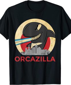 Orcazilla - Funny Killer Whale Orca T-Shirt